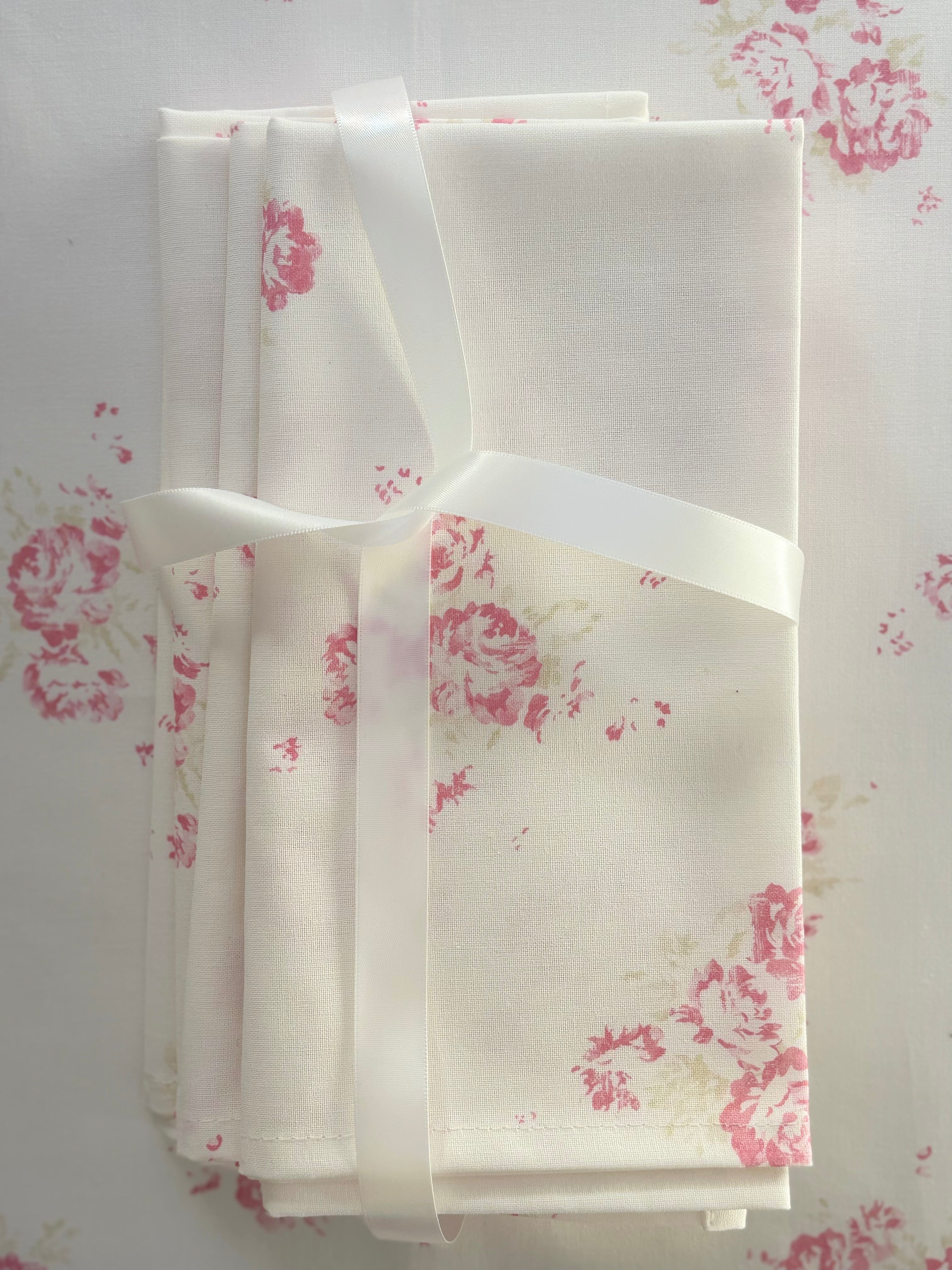 Napkin in Antique Rose - Set of 4