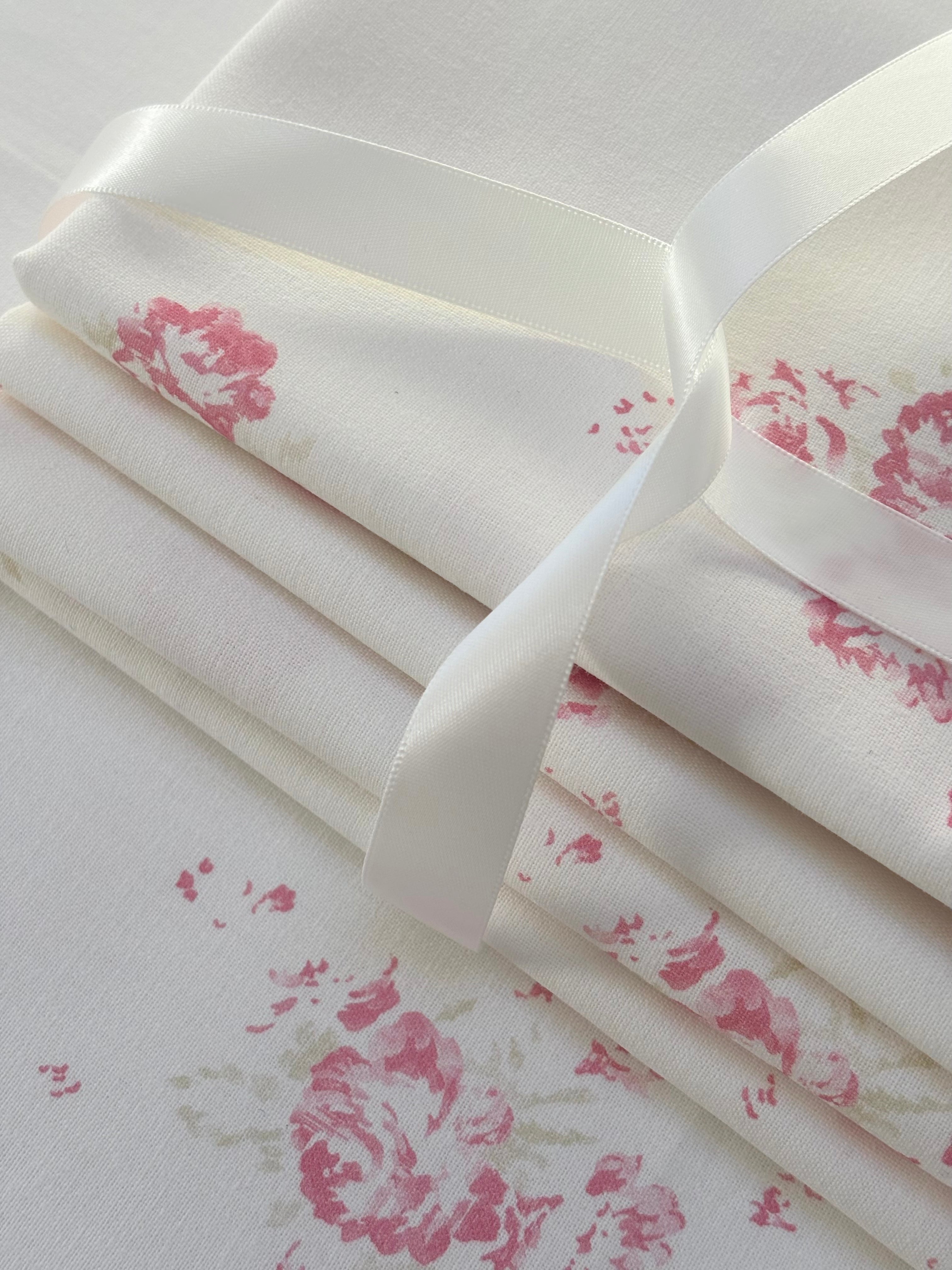 Napkin in Antique Rose - Set of 4