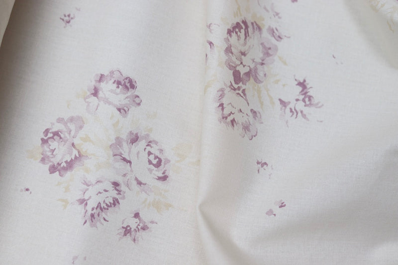 Camille - Vintage Lilac on Antiqued Cotton