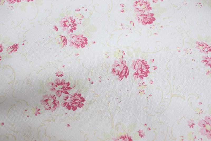 Faded Floral Linen Fabrics - a new addition to the family; 'Gypsy' on fine linen