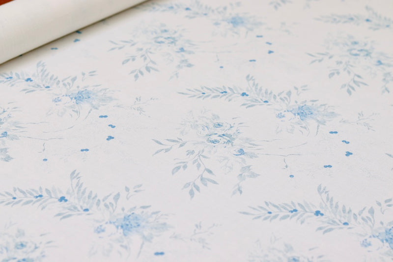 Faded Floral Linen Fabrics by The Faded Floral Company 