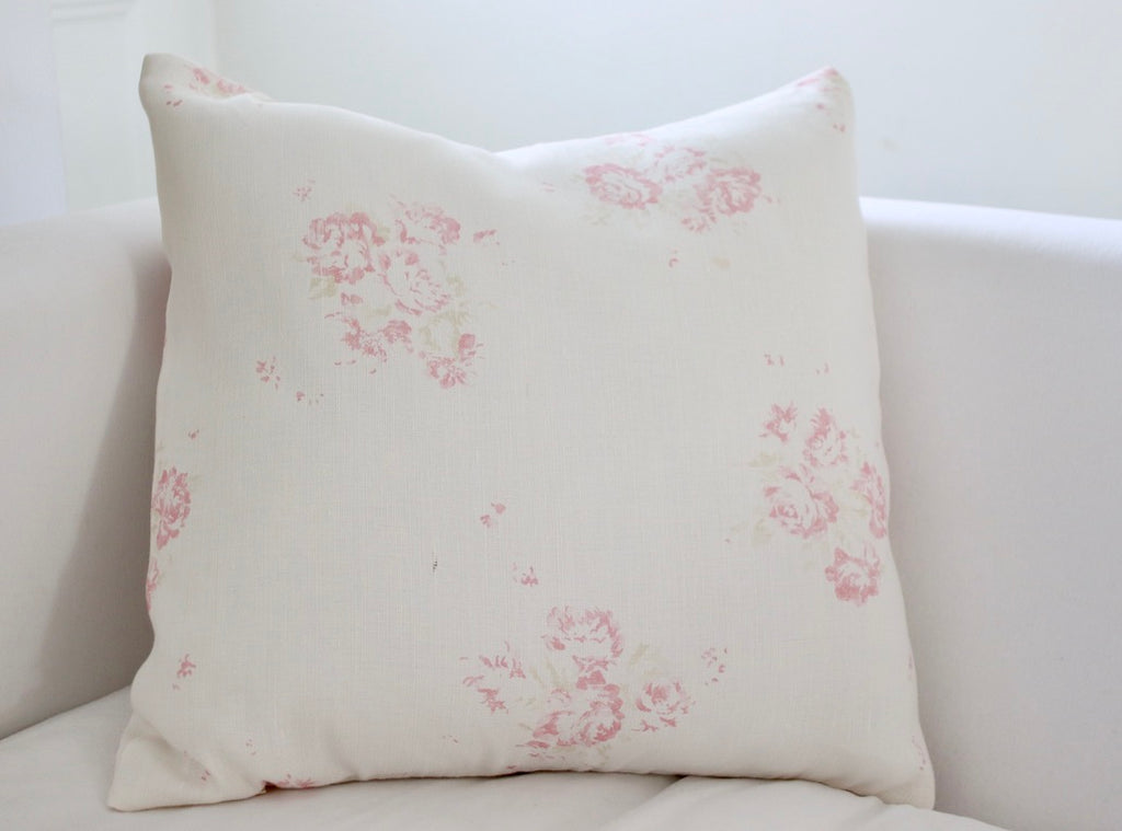Cushion Cover in Antique Rose