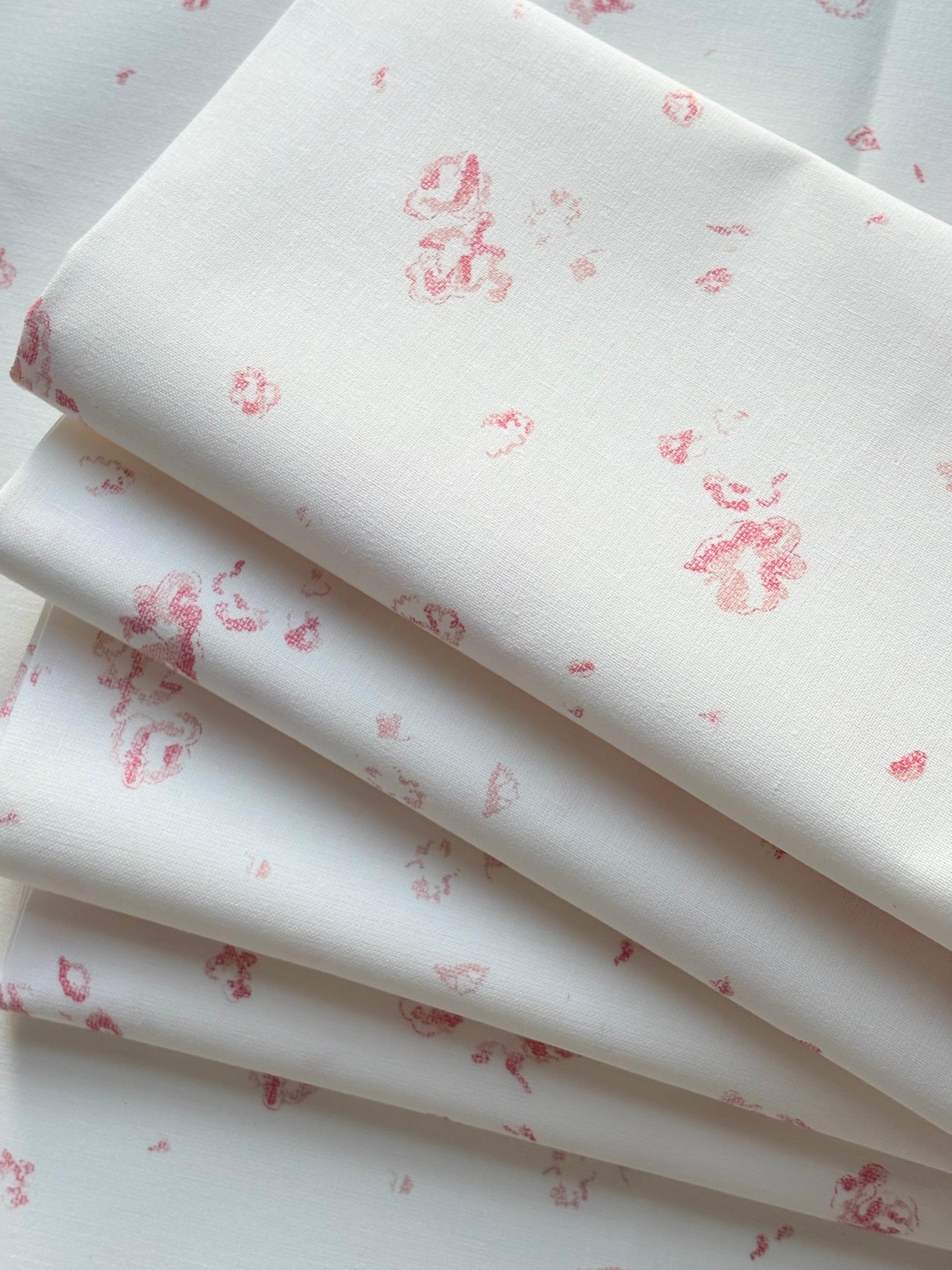 Napkin in Ditsy Pink- Set of 4
