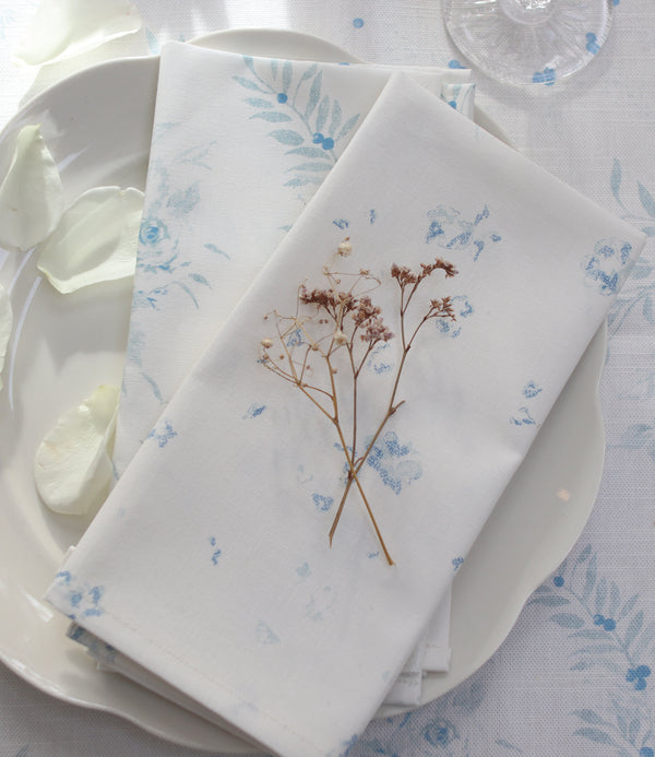 Napkin in Ditsy Bleu