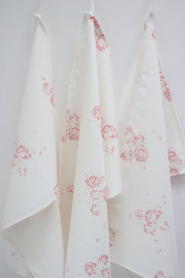 Tea Towel in Antique Rose