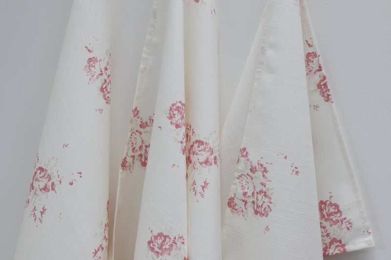 Tea Towel in Antique Rose