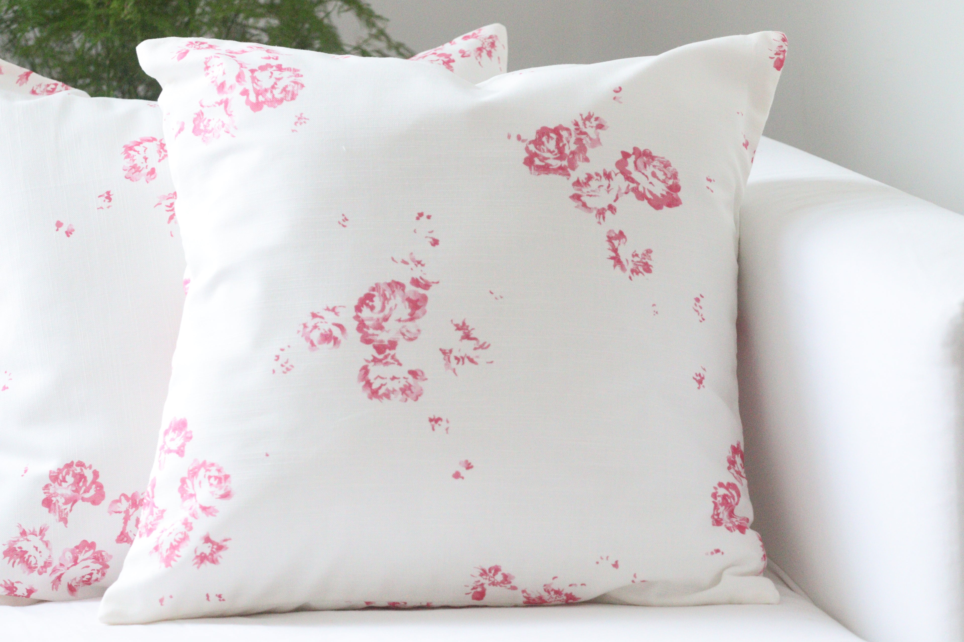 Cushion Cover in Camille Cerise