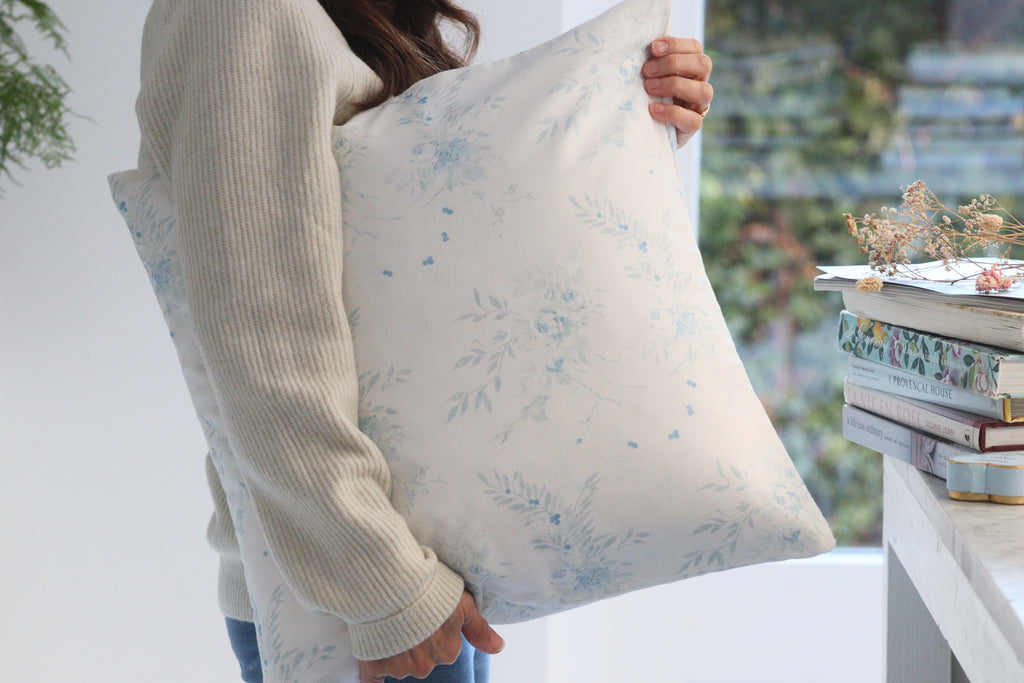 Cushion Cover in Aimée Bleu