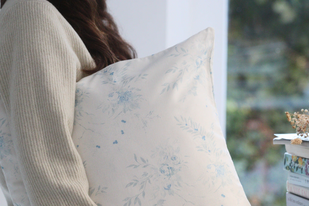 Cushion Cover in Aimée Bleu