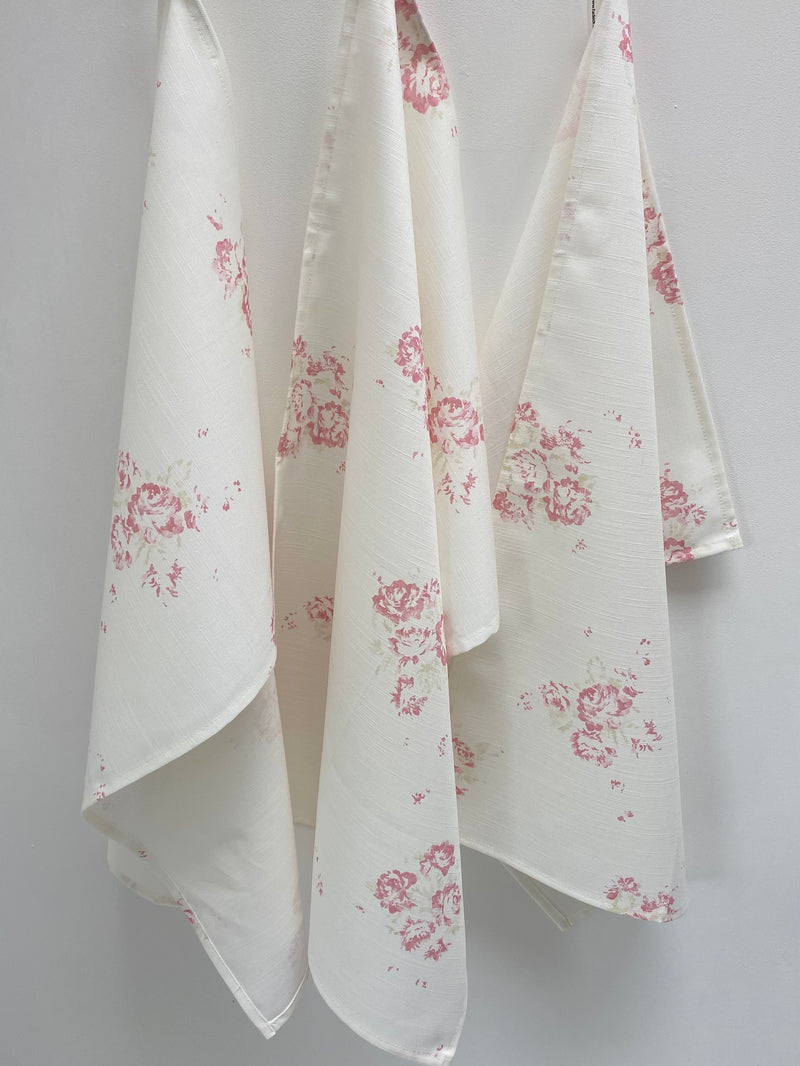 Tea Towel in Antique Rose